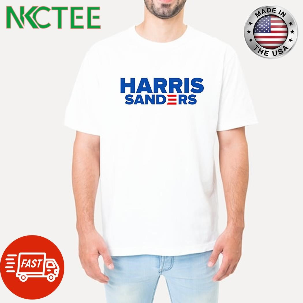 Harris Sanders text shirt