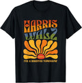 Harris Waltz | For A Brighter Tomorrow Boho Aesthetic T-Shirt | Unisex Cotton Tee Gift Hoodie, Sweatshirt | CiraTrend.com