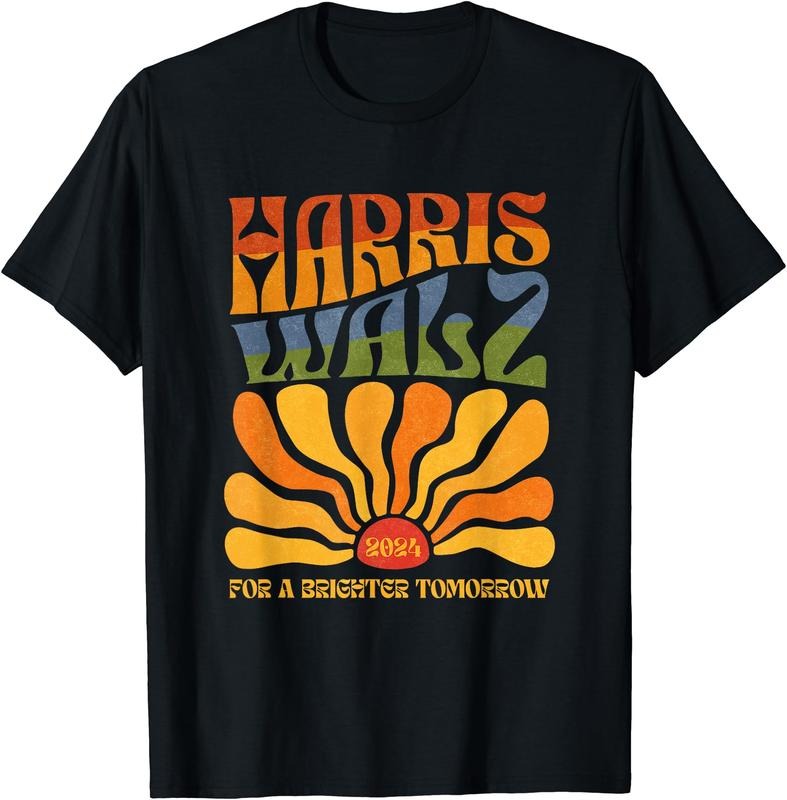 Harris Waltz | For A Brighter Tomorrow Boho Aesthetic T-Shirt | Unisex Cotton Tee Gift Hoodie, Sweatshirt | CiraTrend.com