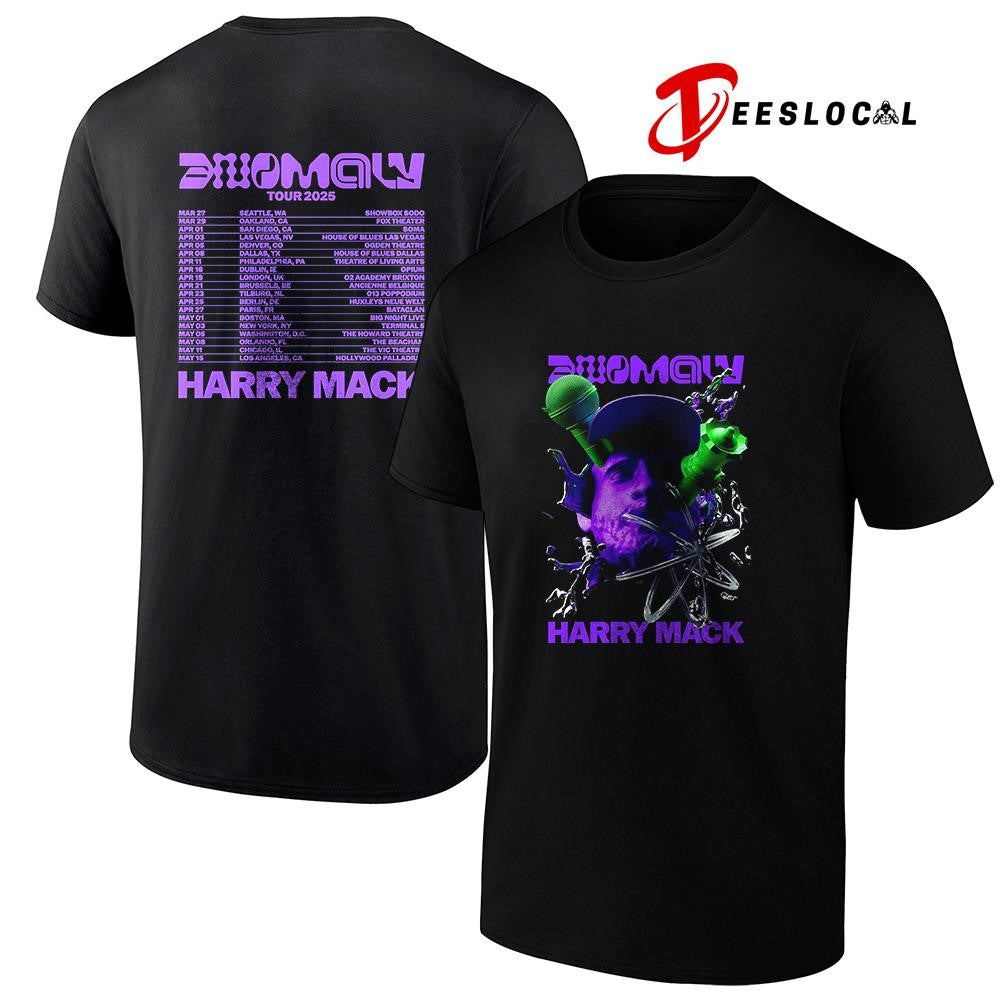 Harry Mack Anomaly tour dates schedule shirt
