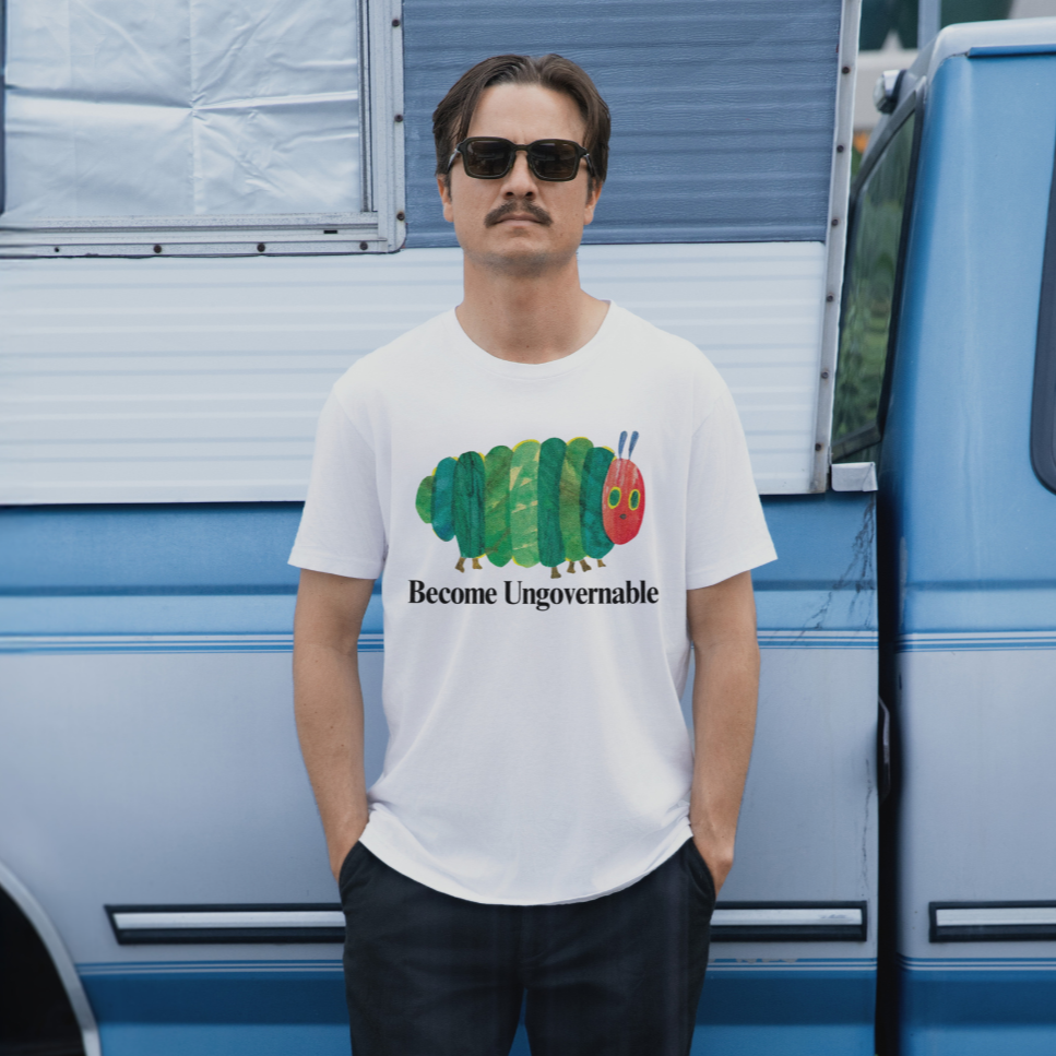 Become Ungovernable Caterpillar T Shirt Hoodie, Sweatshirt | CiraTrend.com (Image 1)