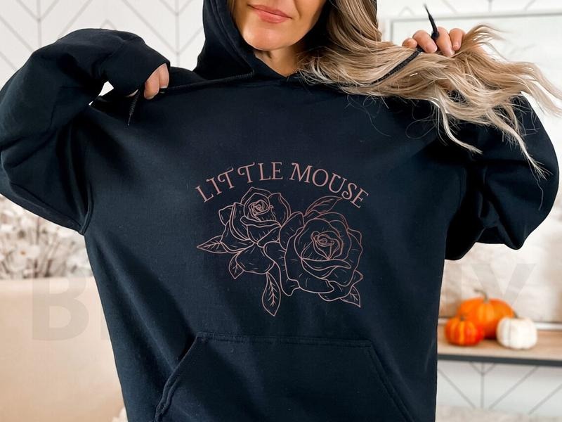 Haunting Adeline Hoodie, Little Mouse Hoodie, Dark Romance Women's Shirt, HD Carlton Crewneck, Smut Reader Sweater,...