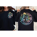 Have The Day You Deserve Sweatshirt, Inspirational Sweatshirts, Motivational Skeleton Graphic Tee, Funny Skeleton...