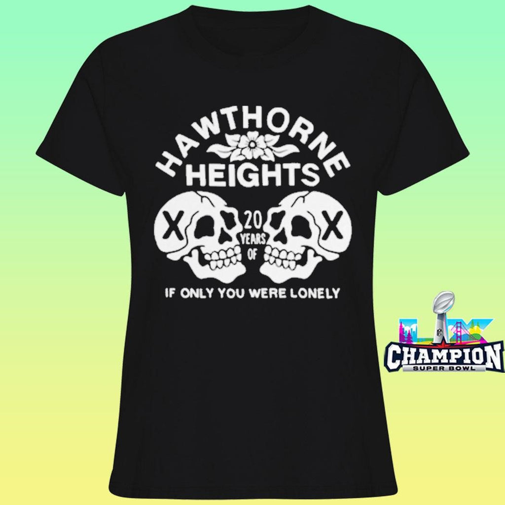 Hawthorne Heights If Only You Were Lonely 20 Year Anniversary Shirt