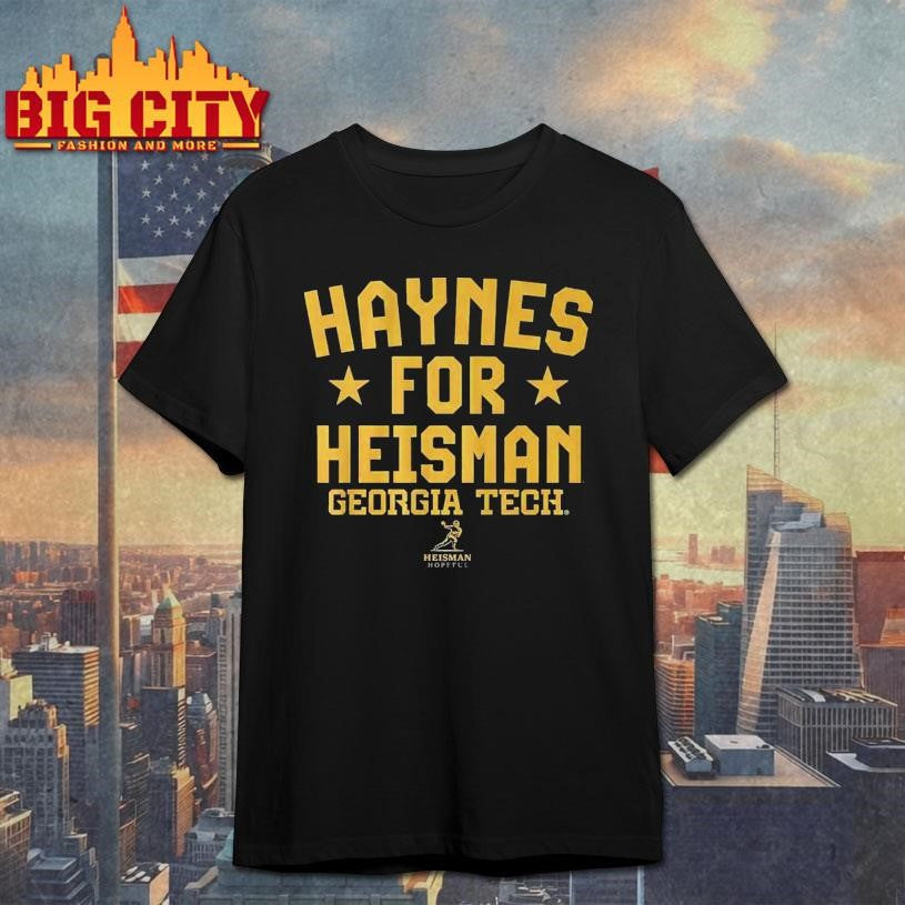 Haynes for Heisman Georgia Tech Shirt