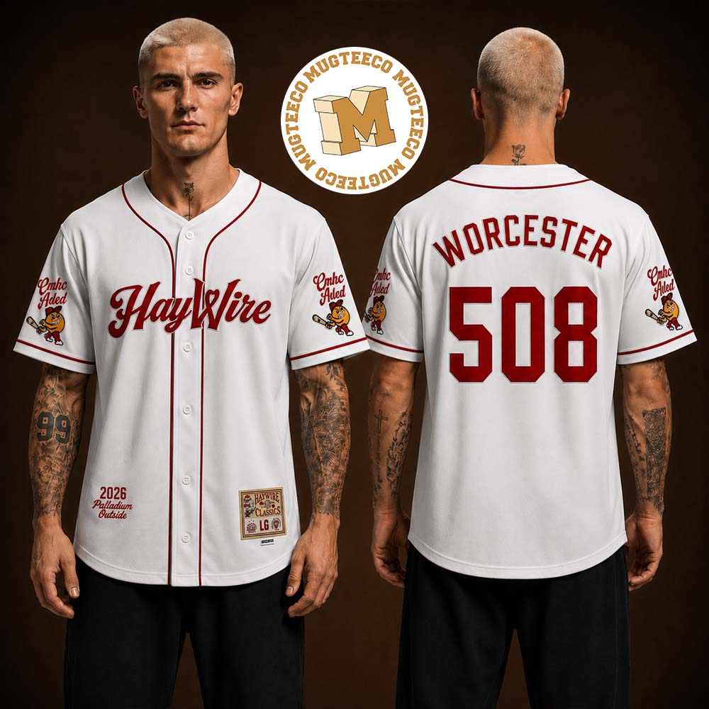 Haywire Worcester Massachusetts NE Exclusive Event Jersey At Palladium In Worcester Massachusetts NE On July 11 2026 Baseball Jersey