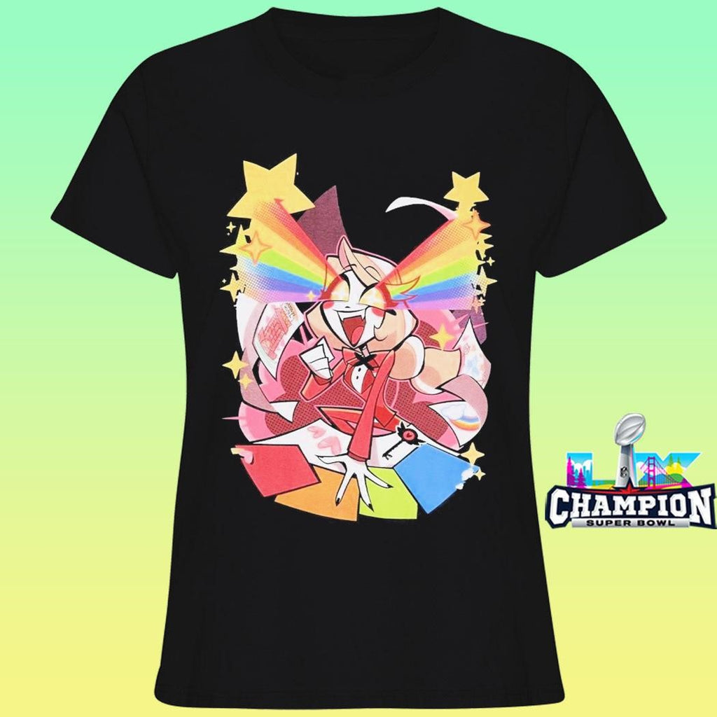 Hazbin Hotel Charlie Rainbow Shirt