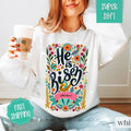 He Is Risen Sweatshirt, Jesus Shirt, Easter Outfit, Easter Crewneck Hoodie | CiraTrend.com