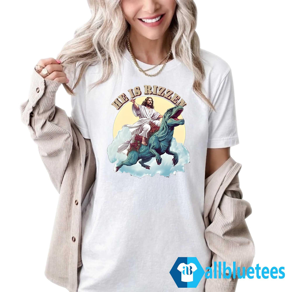 He Is Rizzen Jesus Shirt
