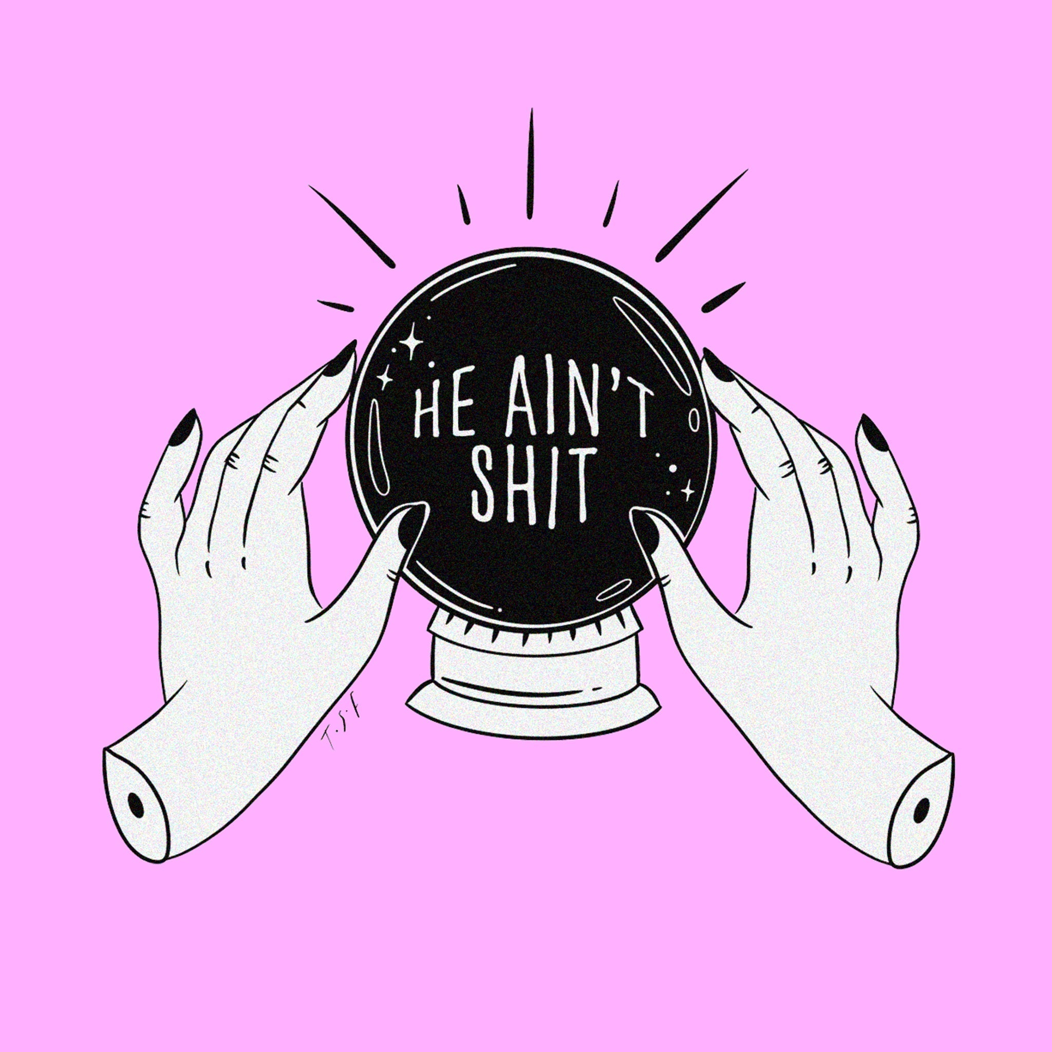 He Ain't Shit Tee Hoodie, Sweatshirt | CiraTrend.com (Image 2)