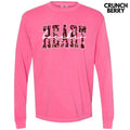 Heart Breaker Long Sleeve Comfort Colors T-Shirt 'NLB' Hoodie, Sweatshirt | CiraTrend.com