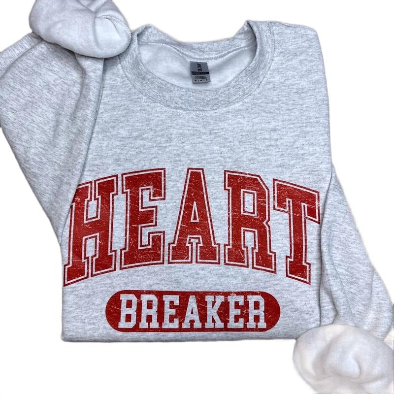 Heart Breaker Sweatshirt, Anti Valentine Sweatshirt, Anti-Valentine's Day Sweatshirt T-Shirts, Hoodie | CiraTrend.com