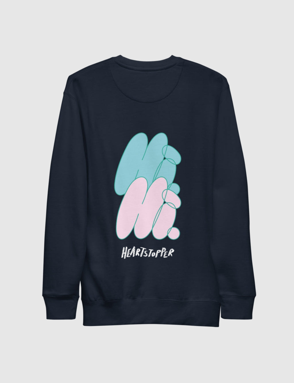 Heartstopper Unisex Premium Sweatshirt [Navy Blazer] T-Shirts, Hoodie | CiraTrend.com (Image 1)