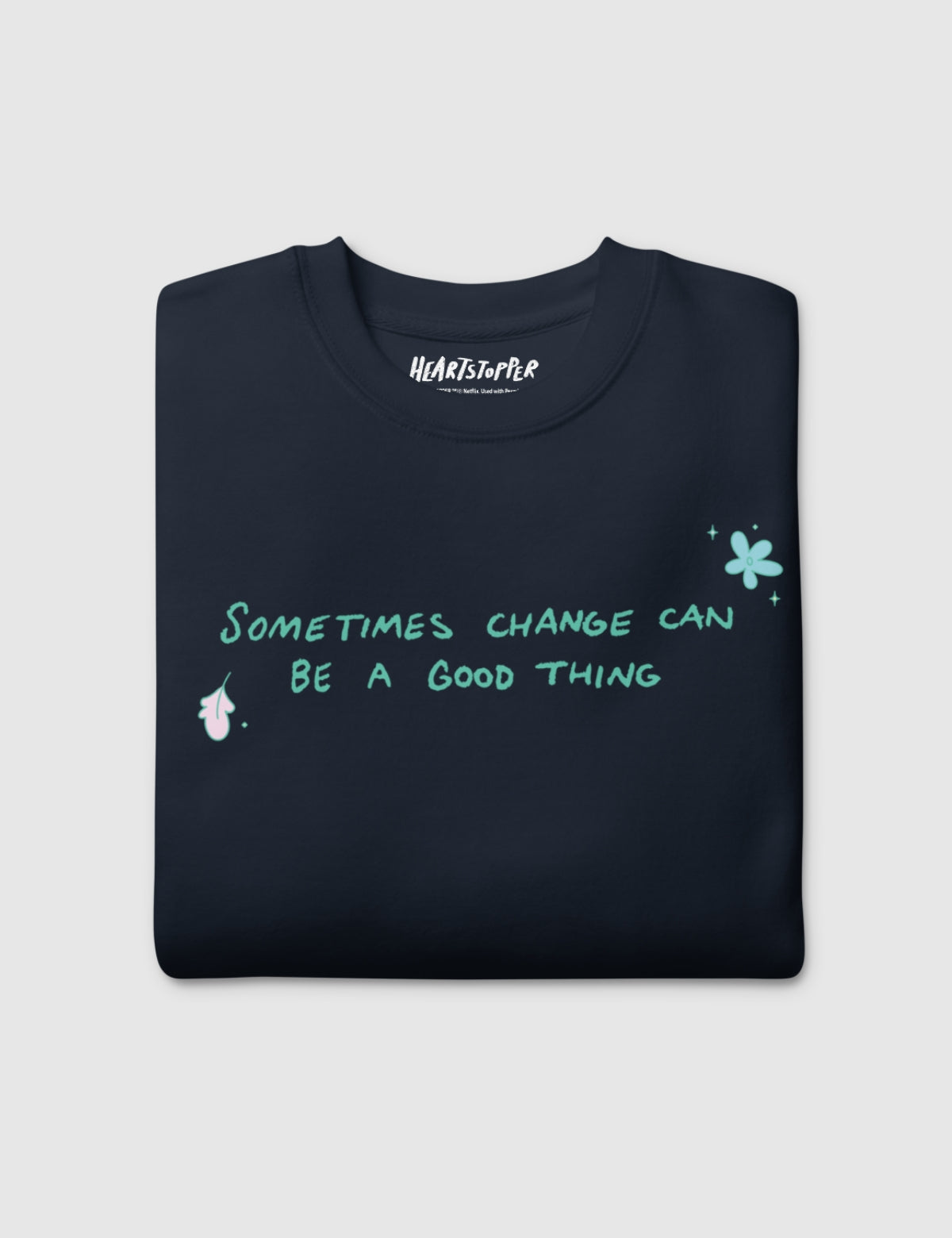 Heartstopper Unisex Premium Sweatshirt [Navy Blazer] T-Shirts, Hoodie | CiraTrend.com (Image 4)