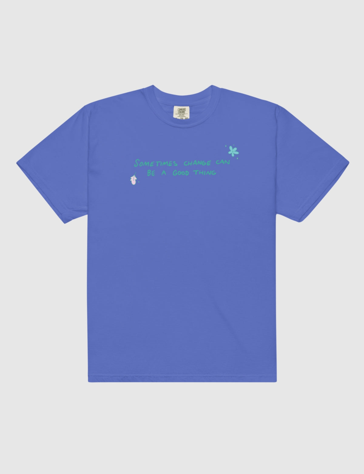 Heartstopper Unisex Change T-Shirt [Flo Blue] Hoodie, Sweatshirt | CiraTrend.com (Image 2)