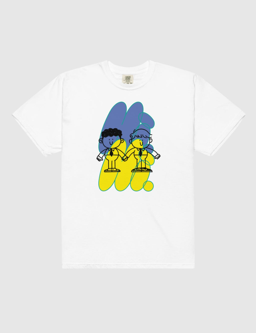 Heartstopper Unisex "Hi" T-Shirt Hoodie, Sweatshirt | CiraTrend.com (Image 1)