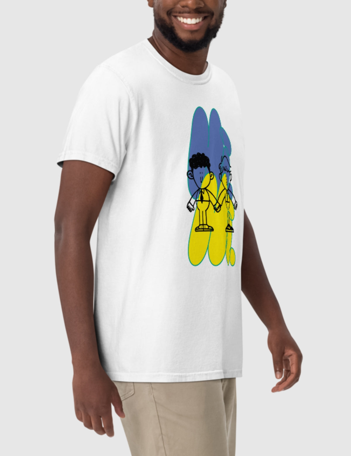Heartstopper Unisex "Hi" T-Shirt Hoodie, Sweatshirt | CiraTrend.com (Image 2)
