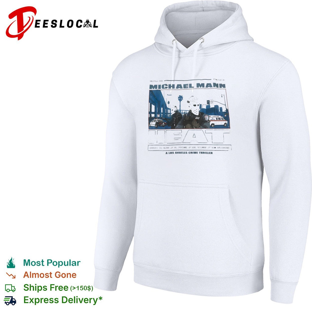 Heat Michael Mann bank robbers a Los Angeles crime shirt
