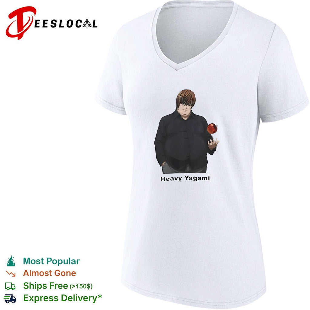 Heavy Yagami Death Note parody shirt