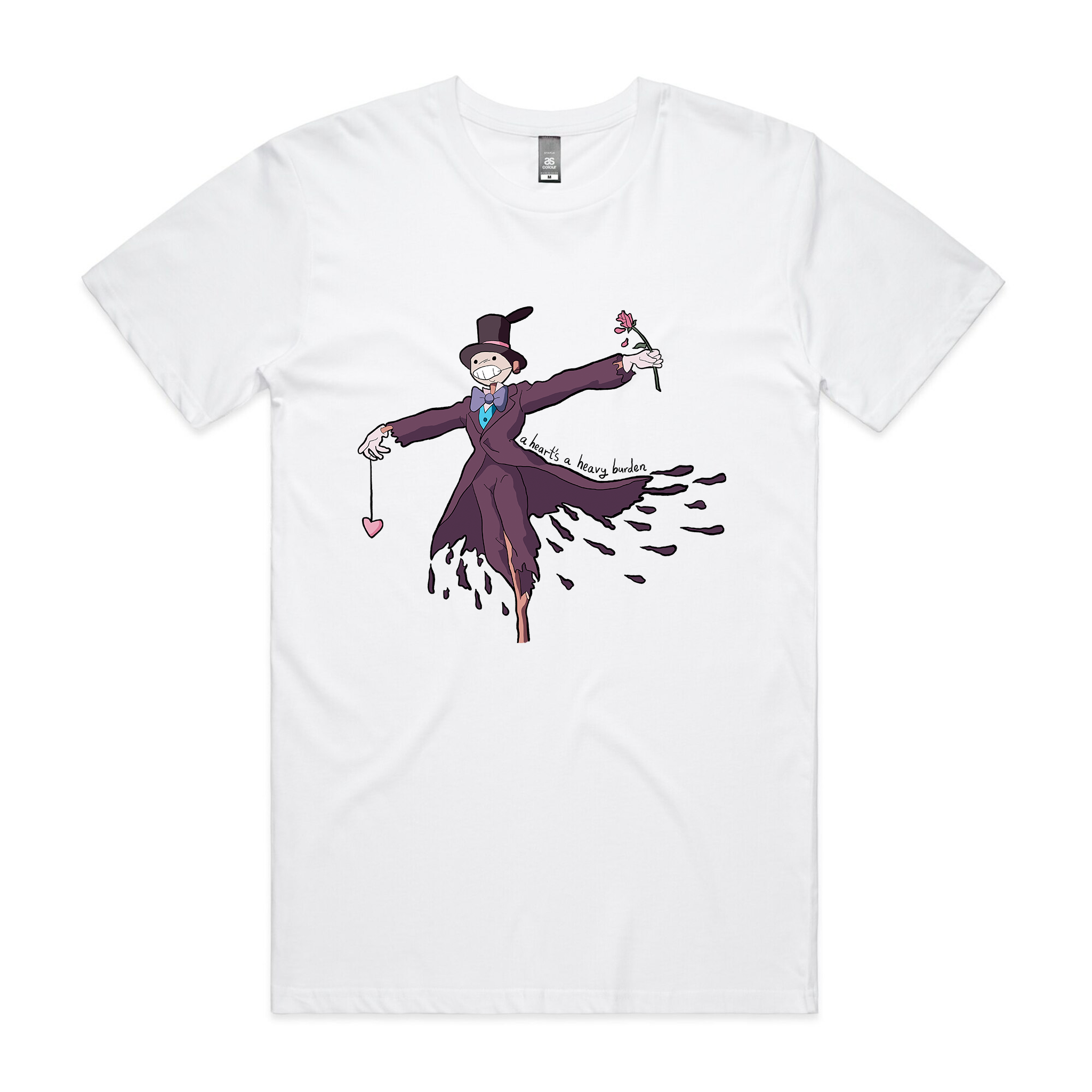 The Heart's A Heavy Burden Tee Hoodie, Sweatshirt | CiraTrend.com (Image 4)