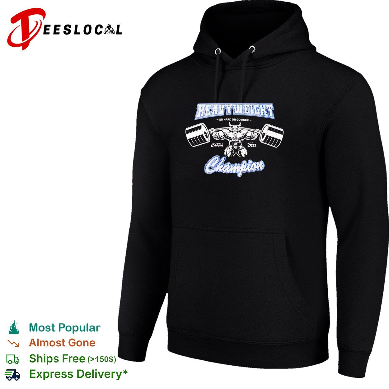 Heavyweight champion Caseoh games shirt