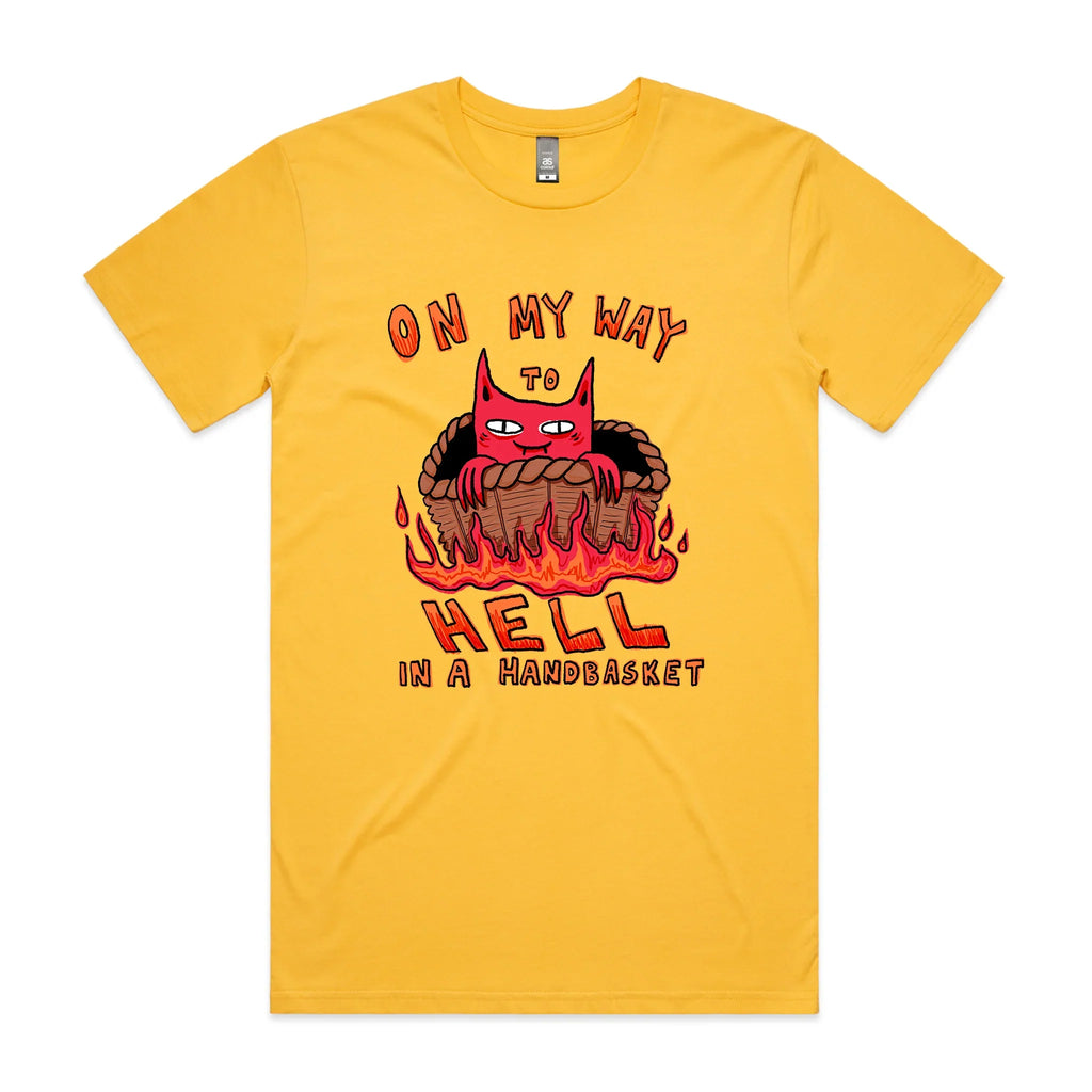 Hell In A Handbasket Tee Hoodie, Sweatshirt | CiraTrend.com (Image 3)
