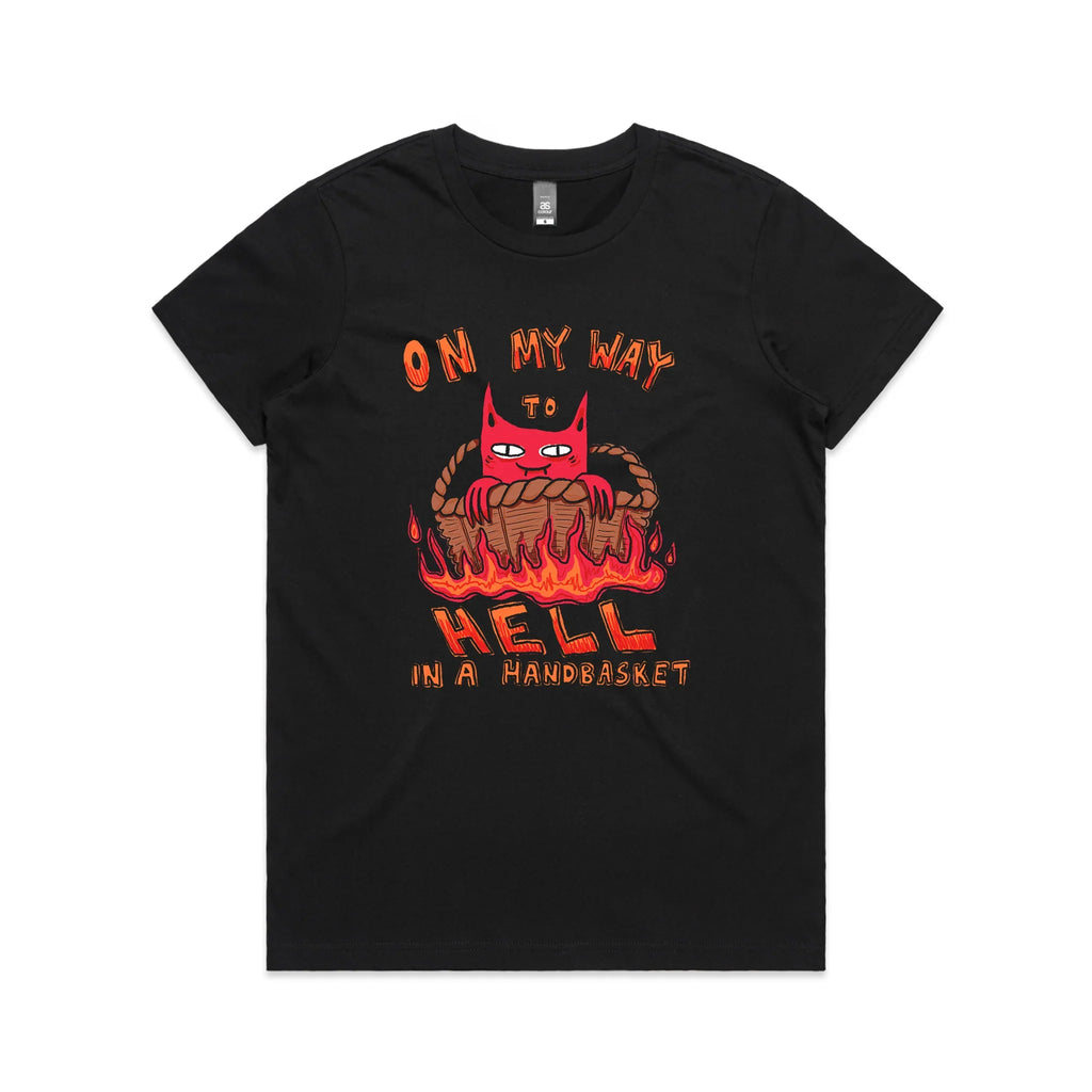 Hell In A Handbasket Tee Hoodie, Sweatshirt | CiraTrend.com (Image 5)