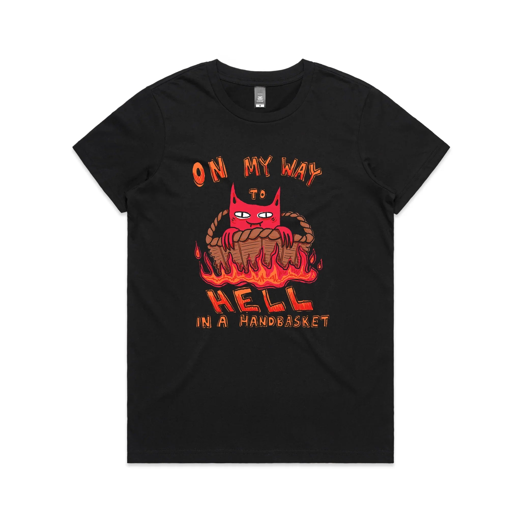 Hell In A Handbasket Tee Hoodie, Sweatshirt | CiraTrend.com (Image 5)