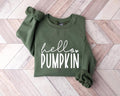 Hello Pumpkin Sweatshirt, Fall Halloween Thanksgiving Sweater, Pumpkin Crewneck, Cute Fall Shirt, Fall Pumpkin Season...