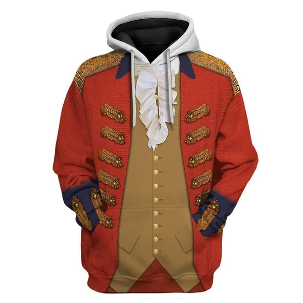 Cosplay Sir Henry Clinton Red Hoodie