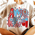 Retro America Coquette Unisex Crewneck Sweatshirt/T-Shirt, 4th Of July, For Him/Her, Unisex Style, 100% Cotton, Pullover...