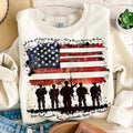 Land Of The Free Unisex Crewneck Sweatshirt/T-Shirt, Veterans day, 4th Of July, For Him/Her, Unisex Style, 100% Cotton,...