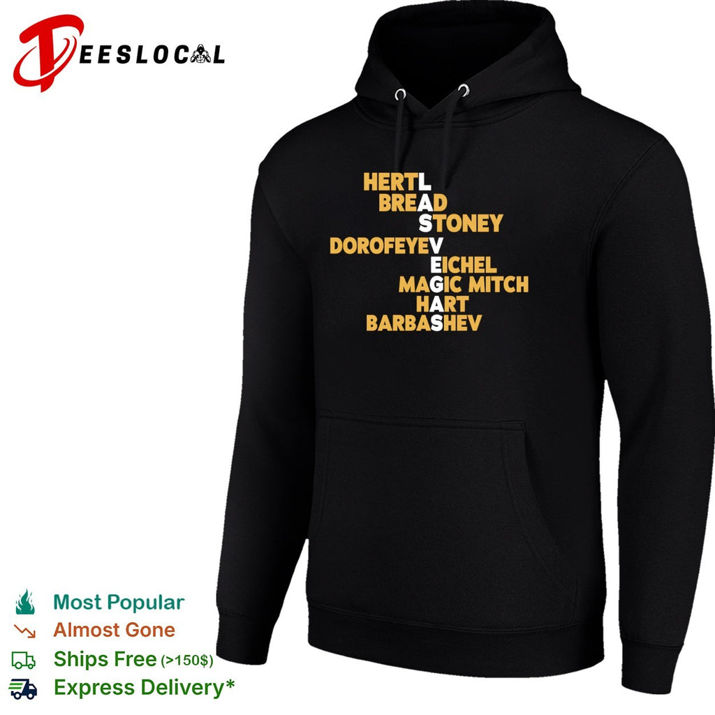 Hertl Bread Stoney Dorofeyev Eichel Magic Mitch Hart Barbashev Las Vegas Knights shirt