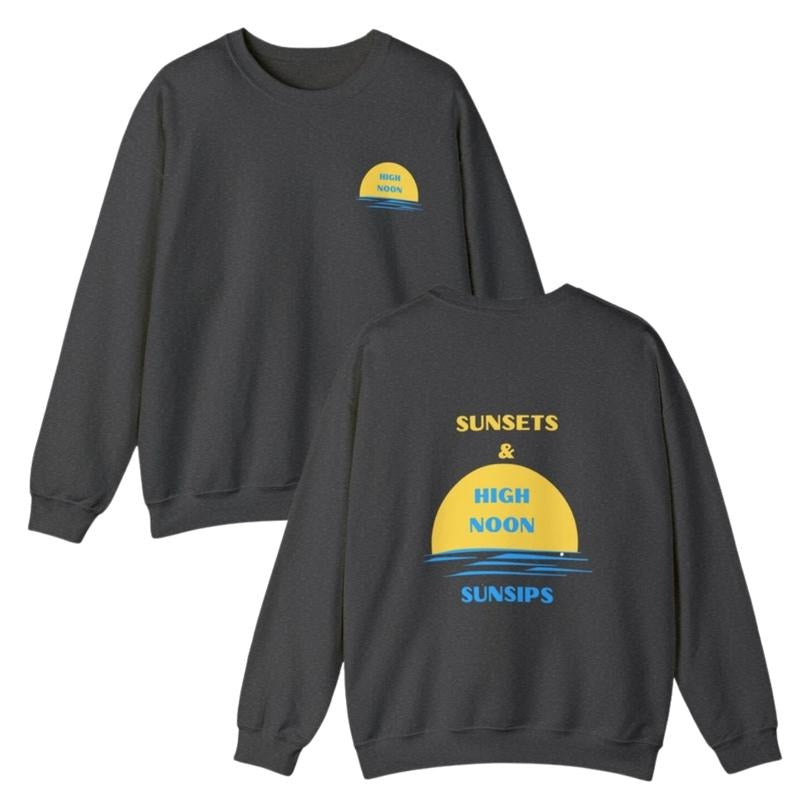High Noon Sunsips Sweatshirt, nooners Hoodie, clothing hard seltzer Shirt | CiraTrend.com