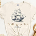 History Teacher Shirt Spilling The Tea Since 1773 Boston Tea Party T Shirt Hoodie Sweater Us History Shirt 4th Of July...
