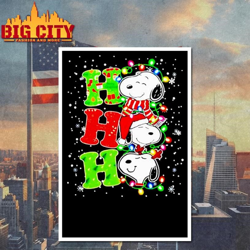 Ho Ho Ho Snoop Christmas Holiday shirt