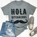 Hola B$%*achos Graphic Tee Hoodie, Sweatshirt | CiraTrend.com