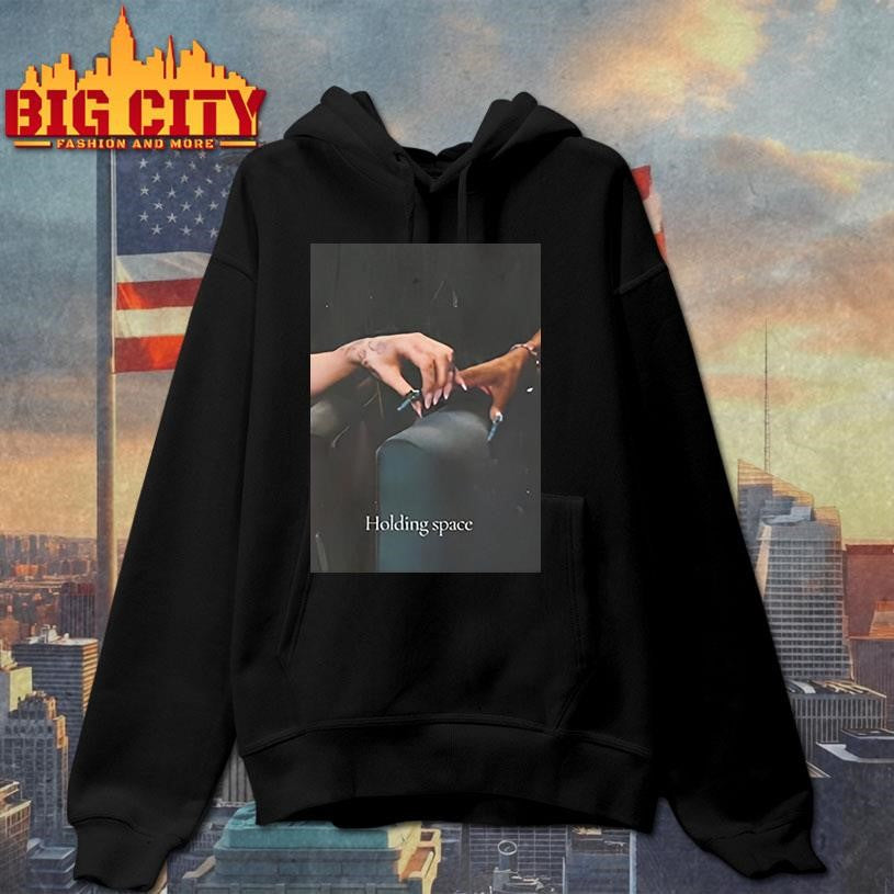Holding Space Ariana Cynthia Finger Hold Defying Gravity Shirt