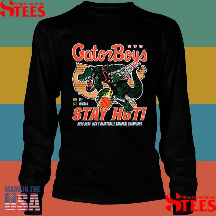 Homefield Royal Florida Gators 2025 NCAA Men’s Basketball National Champions GatorBoys Stay Hot T-Shirt