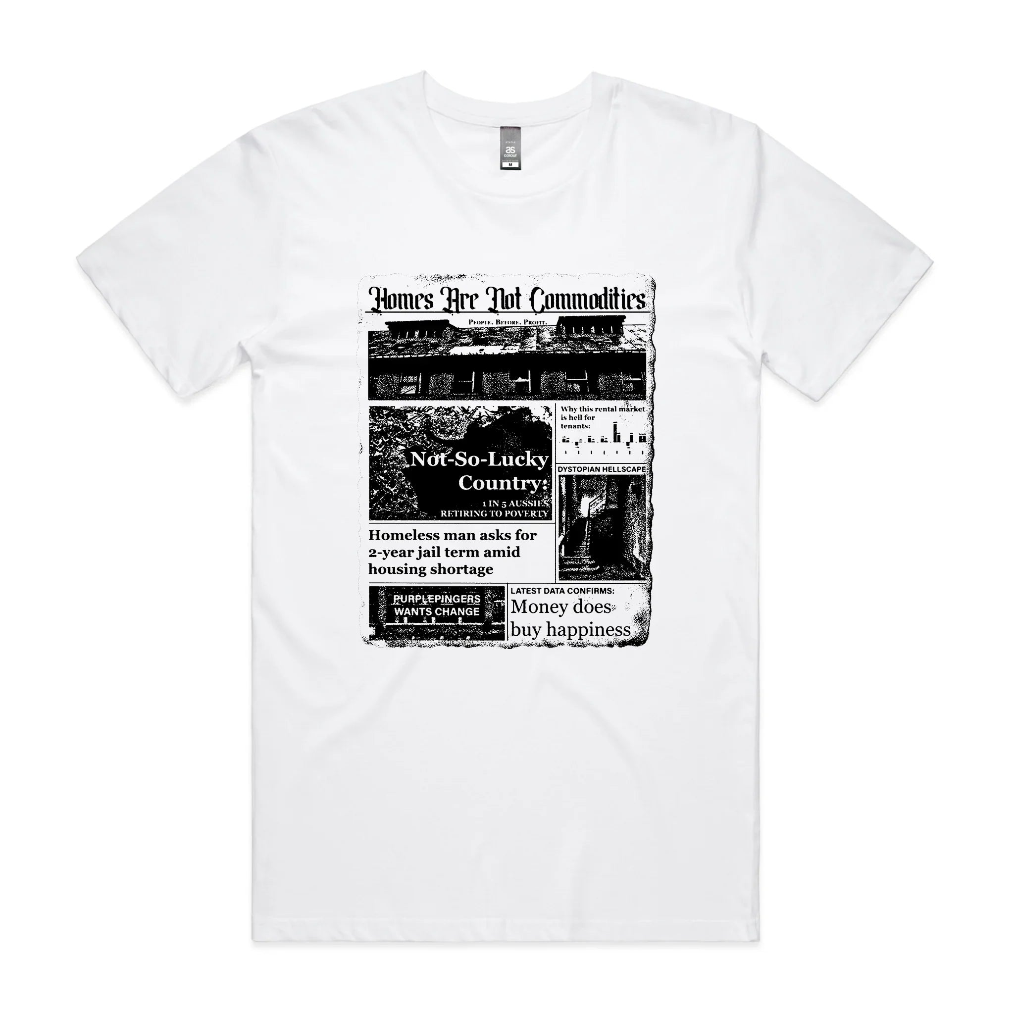 Homes Are Not Commodities T-Shirts, Hoodie, Sweatshirt
