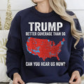 Trum Better Coverage Than Verizon Retro MyFriends Cotton Menswear Top T-Shirts, Hoodie, Sweatshirt