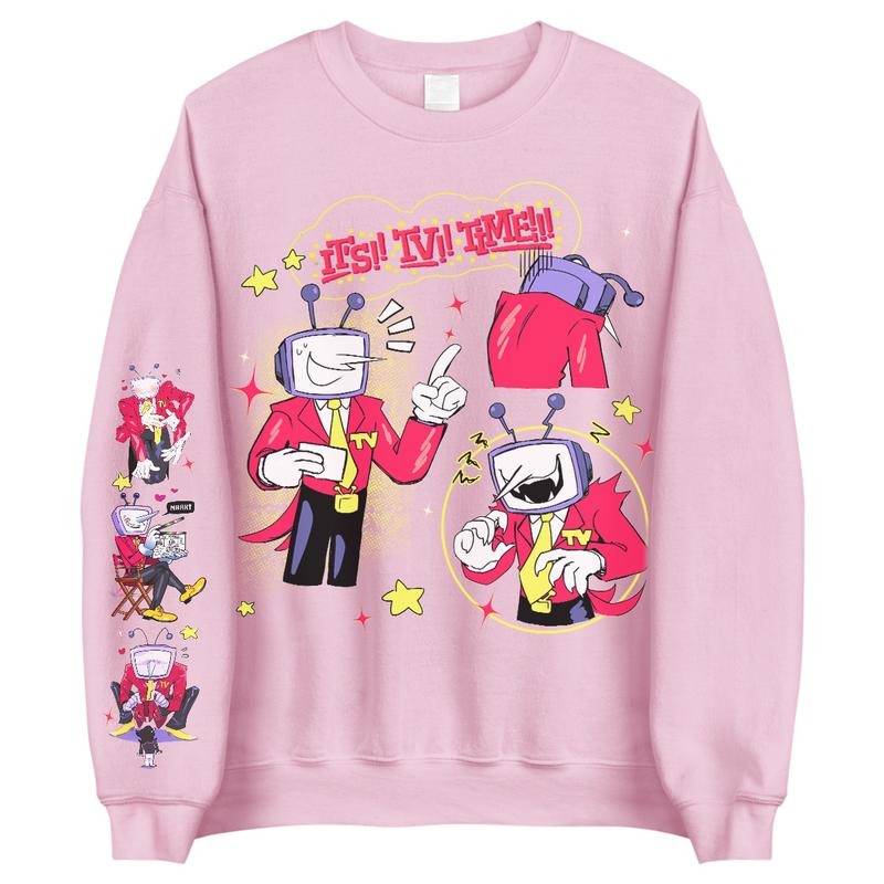 Tenna Deltarune Sweatshirt/ Hoodie, Vintage Kris Susie Ralsei Gaming Sweatshirt, Pixel Art Gamer Gift T-Shirts
