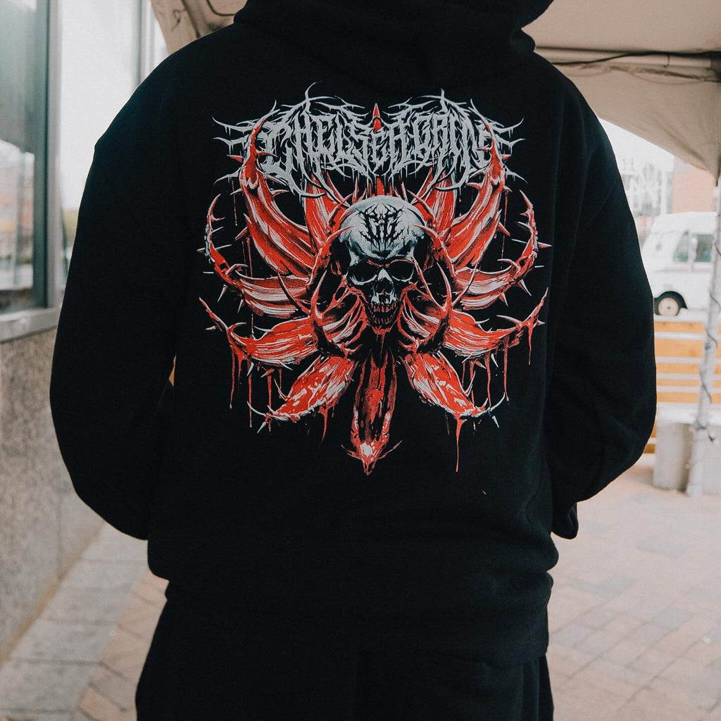 "Skull Lotus" Hoodie T-Shirts, Sweatshirt | CiraTrend.com (Image 3)