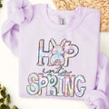 Hop into Spring DTF Transfers - THIS IS NOT A SHIRT Hoodie, Sweatshirt | CiraTrend.com