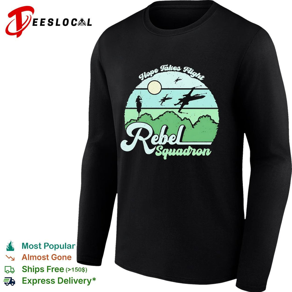 Hope Takes Flight Rebel Squadron shirt