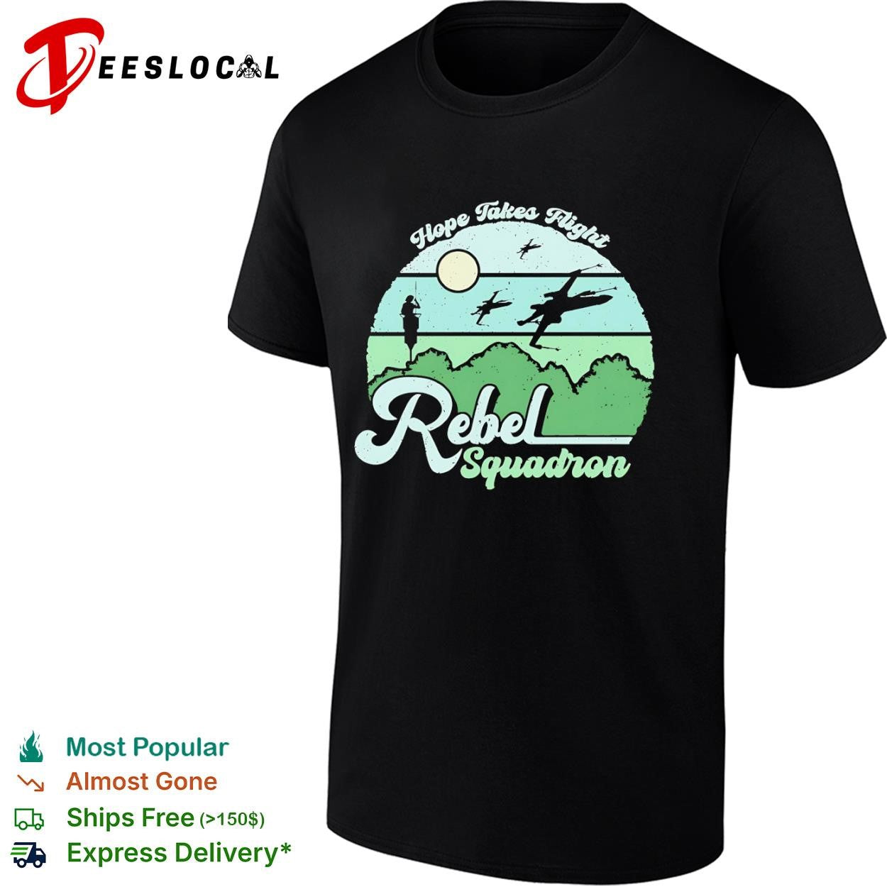 Hope Takes Flight Rebel Squadron shirt