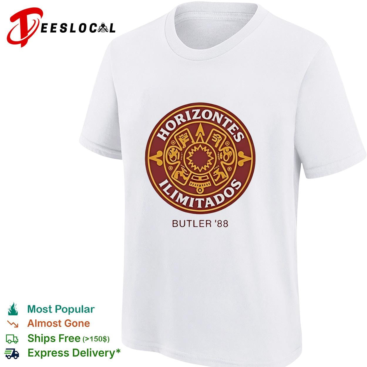 Horizontes Ilimitados Aztec calendar Butler 88 shirt