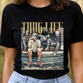 Horror Killer Thug Life Shirt, Jason Voorhees Ghostface Michael Myers Pennywise Shirt, 90s Halloween Shirt, Friday The...