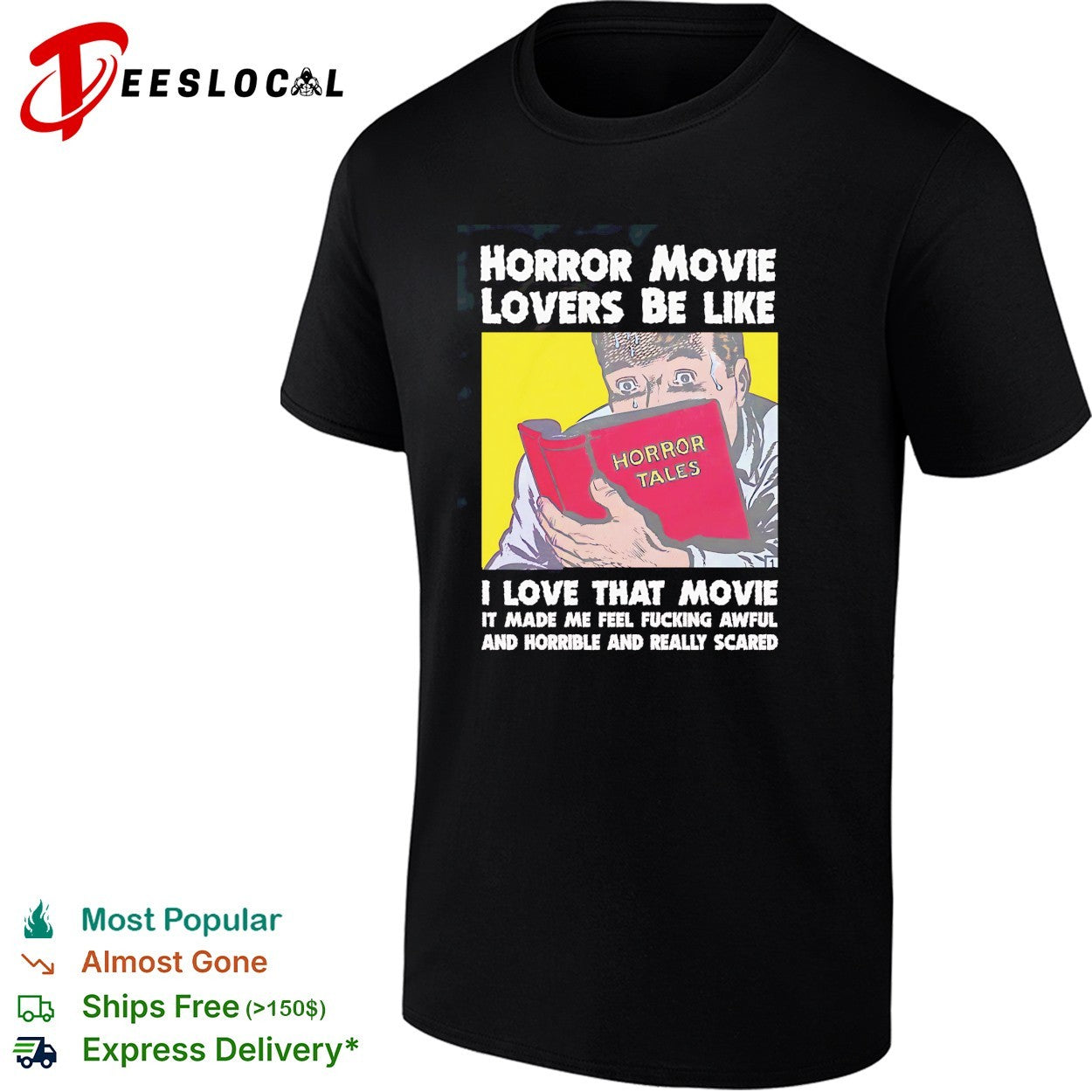 Horror movie lovers be like shirt