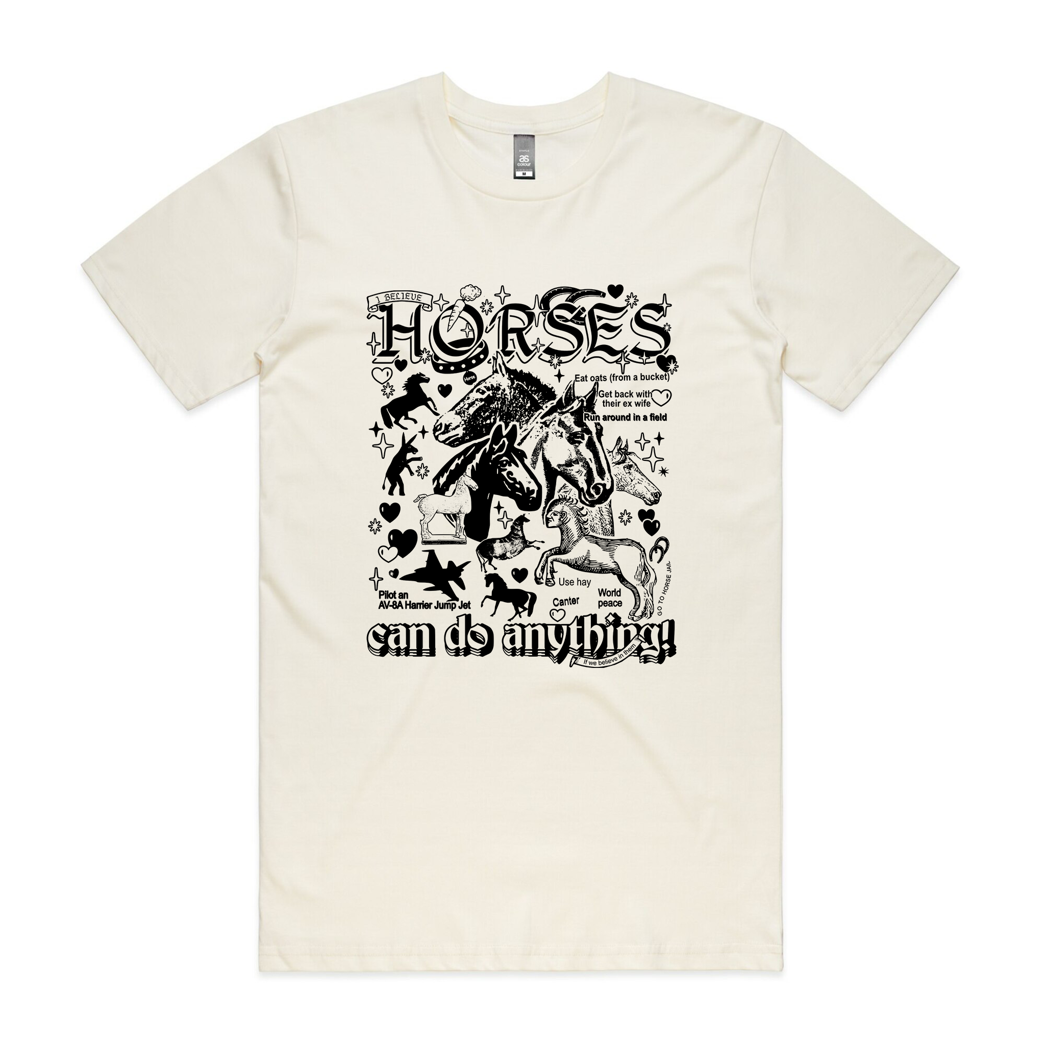Horses Tee Hoodie, Sweatshirt | CiraTrend.com (Image 1)